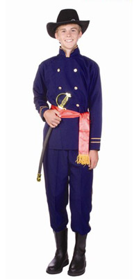 Teen Civil War Soldier Union Costume