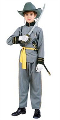 Child Confederate Officer Costume